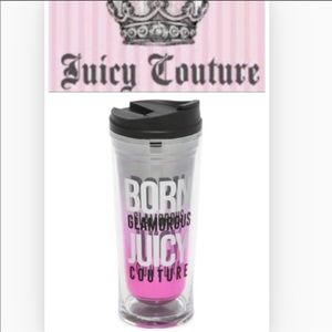 Juicy Couture “Born Glamorous” Travel Mug Tumbler 15.2OZ Coffee Cup